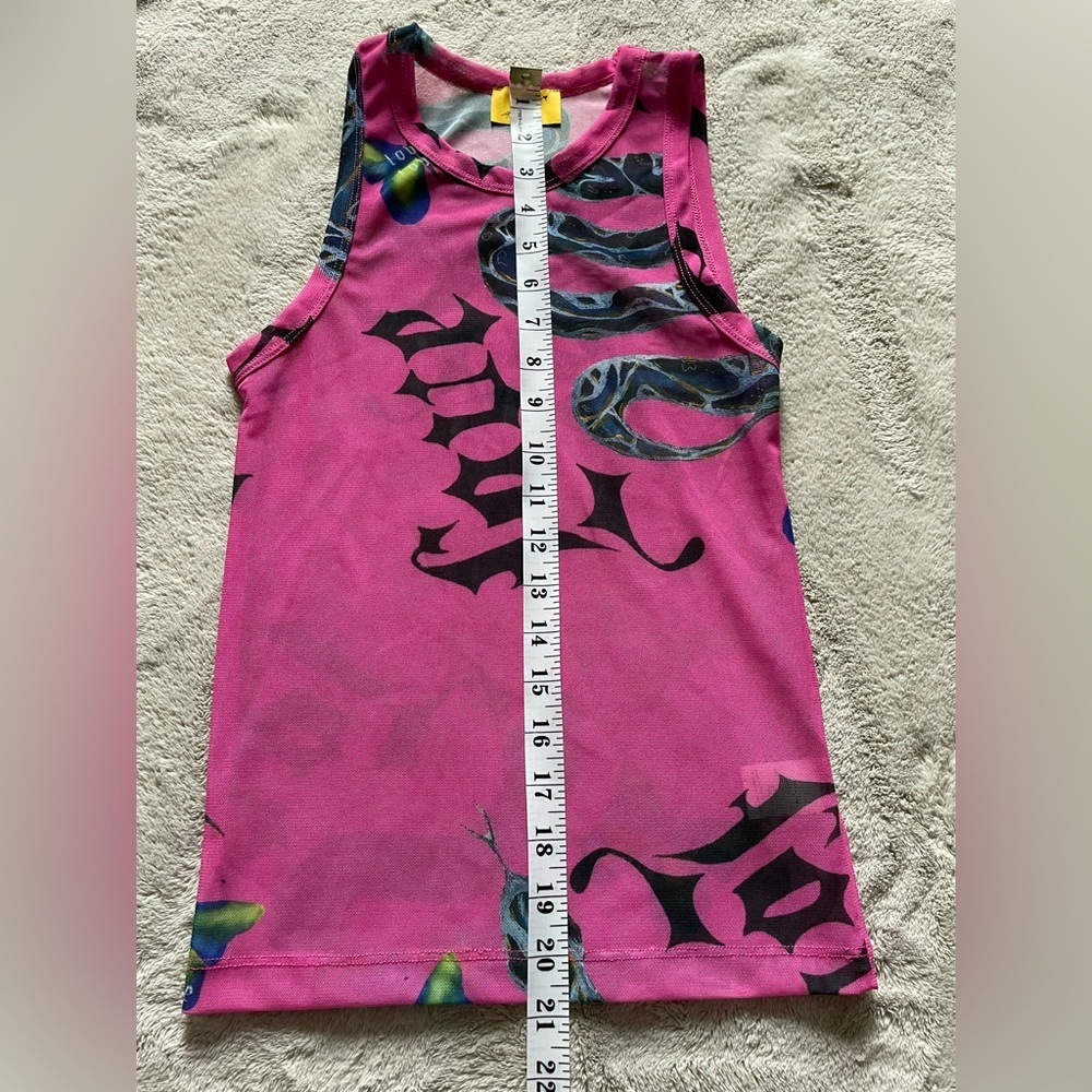 Juliet Johnstone Mesh Tank Top View 6
